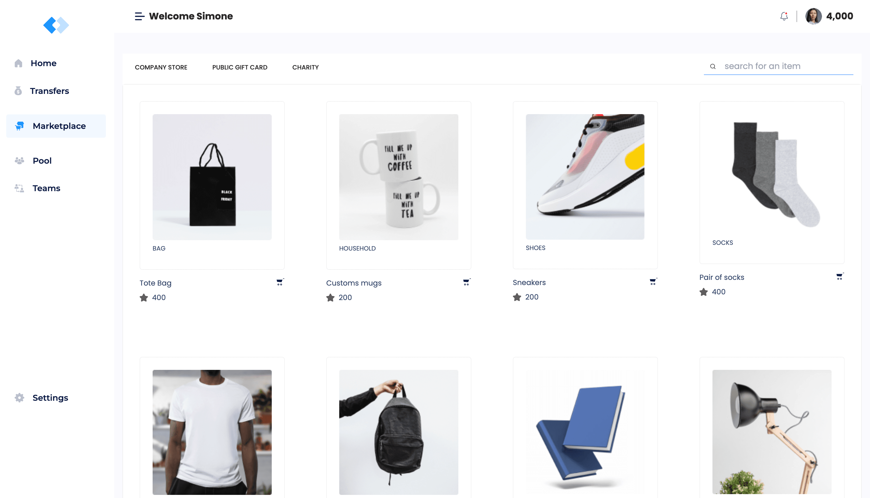 Getperk Marketplace Website